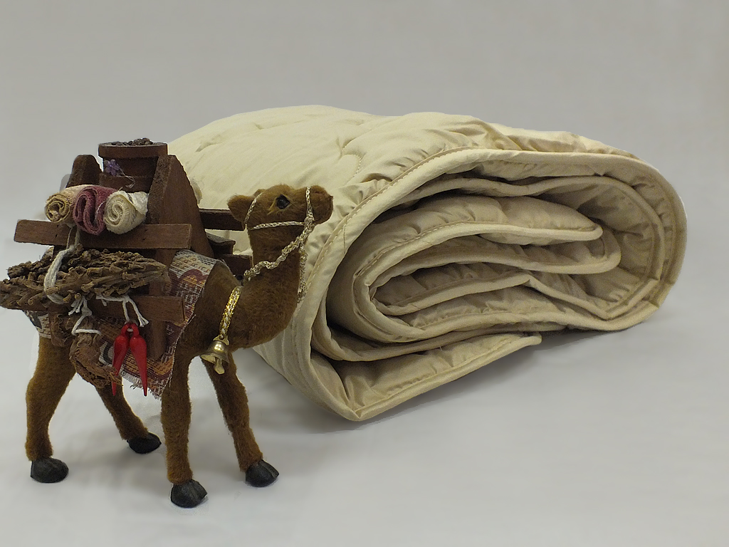 Одеяло «Верблюжья шерсть» (300 г/м2) «Тик престиж»