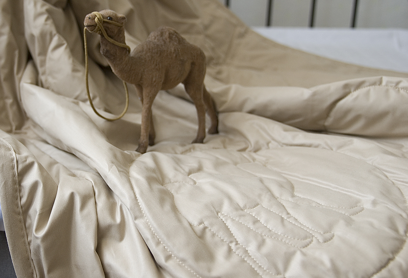 Одеяло «Верблюжья шерсть» (300 г/м2) «Тик»